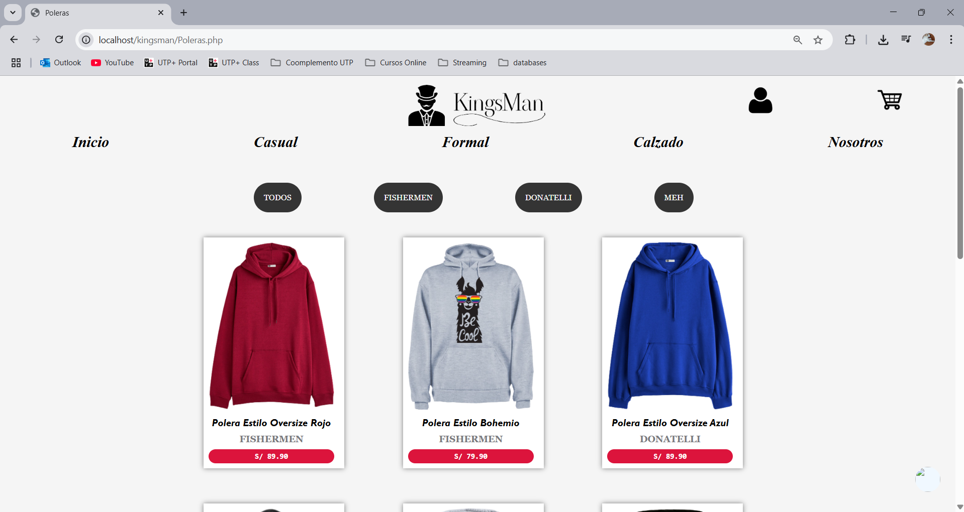 Tienda KingsMan
